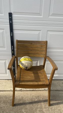 ScanCom Rinjani stacking outdoor teak chair
