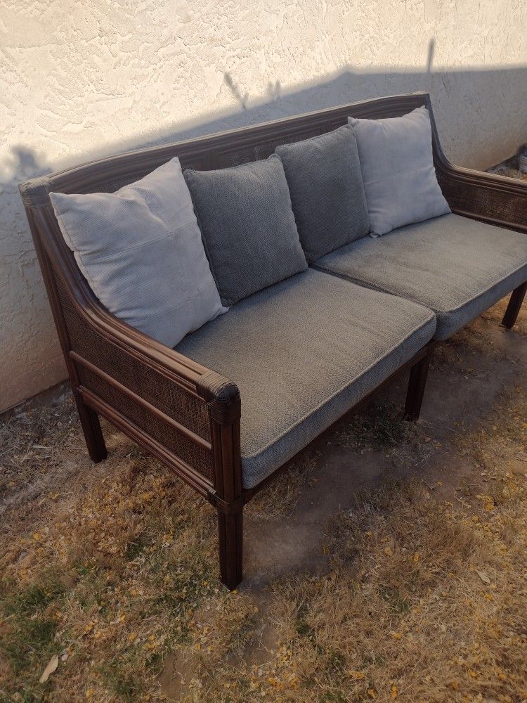 Wicker Couch