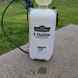 GroundWork 3 gal Pump Sprayer