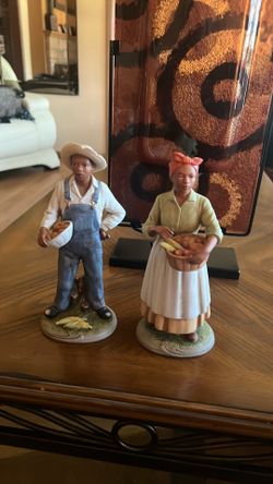 African American farmers couple