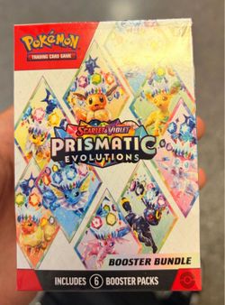 Prismatic booster bundle Pokemon