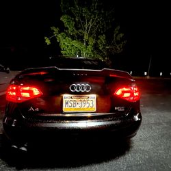 Carbón Fiber Duck Tail For Audi A4 B8 