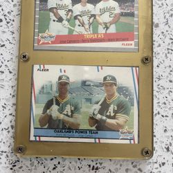 A’s Team Cards