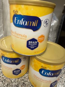 Enfamil Infant Formula Milk-Based Powder with Iron – 3 Cans