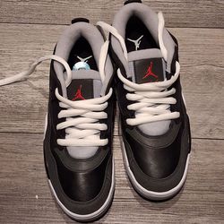Air Jordan 4 Low Black Metallic