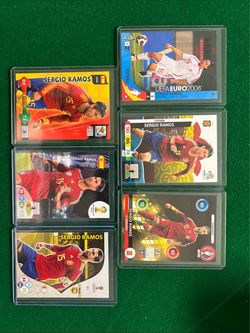 Panini - 2008-2018 Sergio Ramos (ESP) - Six Major Tournaments
