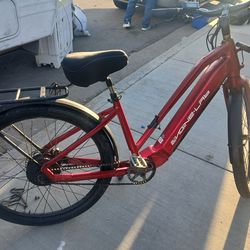 NGN E450 STEP THROUGH Engine-lab COMMUTER BIKE - RED/White