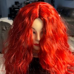 Wig Red Fire Engine Red