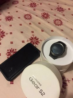 Samsung s8 + Samsung watch s2