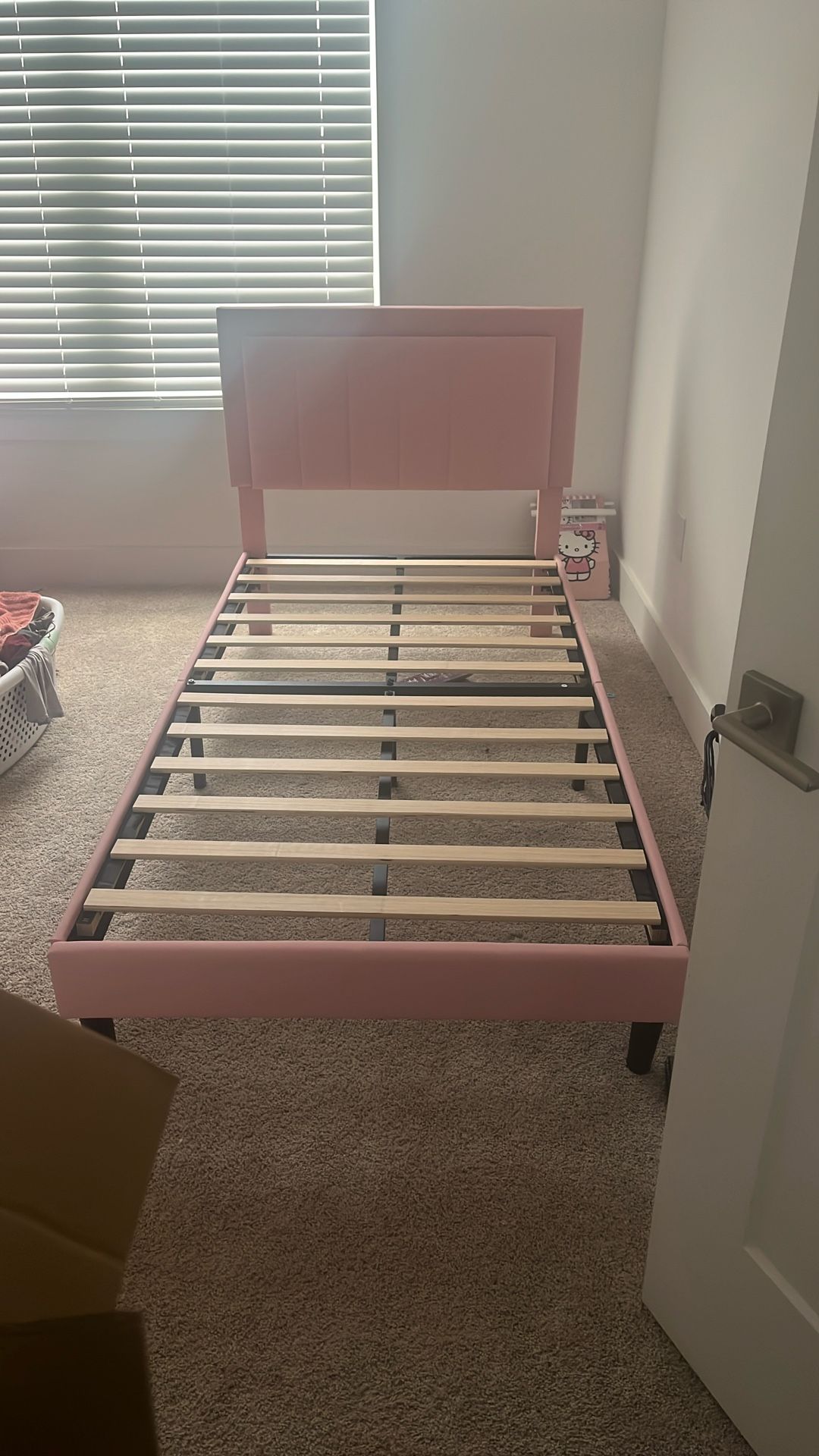 Pink Twin Bed
