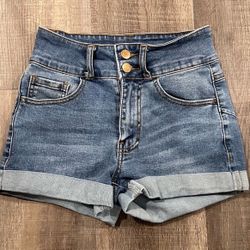 Women’s Size 25” Waist Denim Jean Shorts