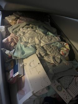 Bin Full Of Baby Girl Clothing 3months-3T