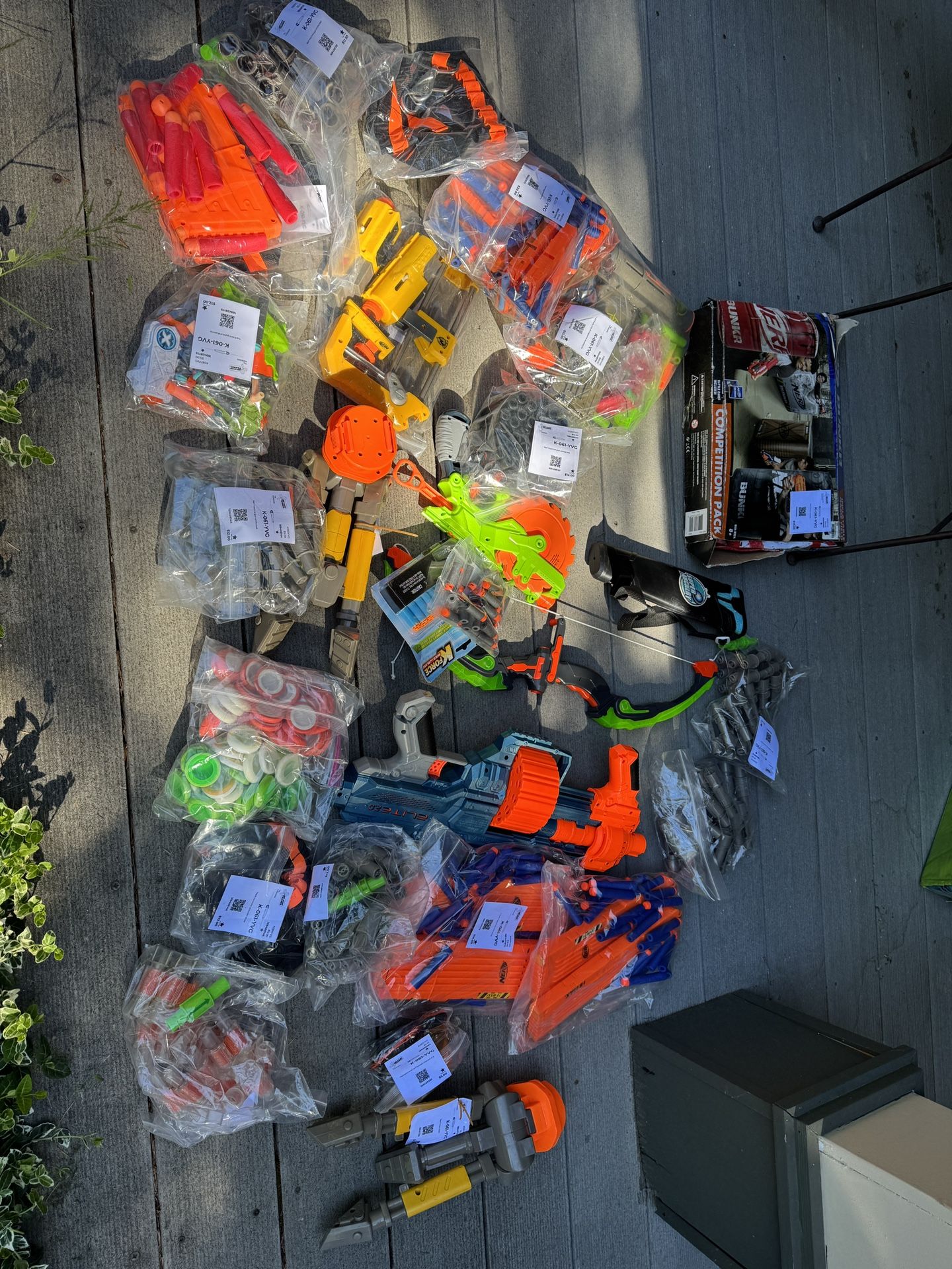 Nerf Arsenal Collection Bunkr Guns Ammo