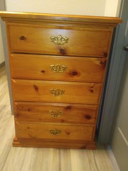 five-drawer chest