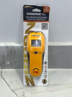 Zircon StudSensor HD55 Metal & Wood Stud Finder with Deep Scan -BRAND NEW
