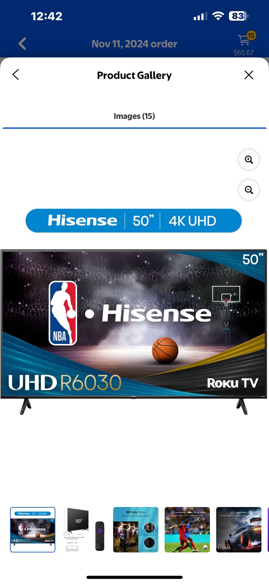 50 Inch Roku