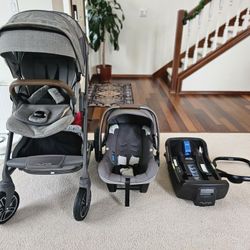 Nuna MIX Stroller + Pipa Car Seat Travel System 