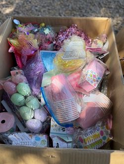 Easter basket decorations