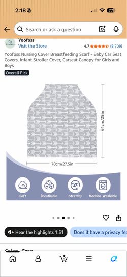 Nursing cover