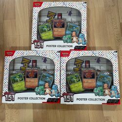 Pokemon 151 Poster Collection For Sale