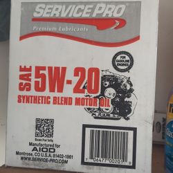 5w20 oil case of 6
