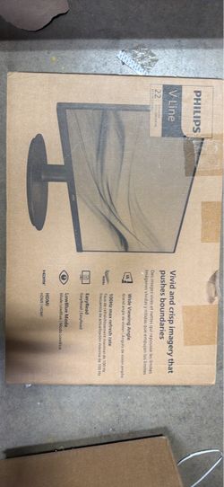 Philips V Line 22" Monitor in Box
