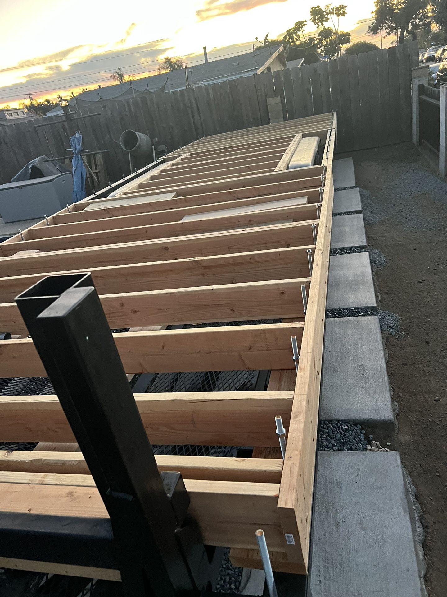 Tiny House Trailer And Deck 30ft Long X 9ft Wide