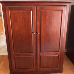 Cabinet (55.5”. Tall  44.75” wide  24” deep)