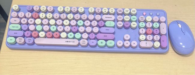 Wireless keyboard and mouse