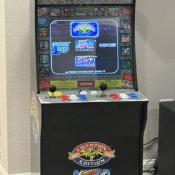 street fighter arcade machine 