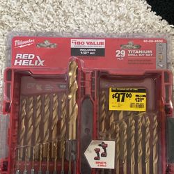 29 Piece Titanium Drill Bit Set 