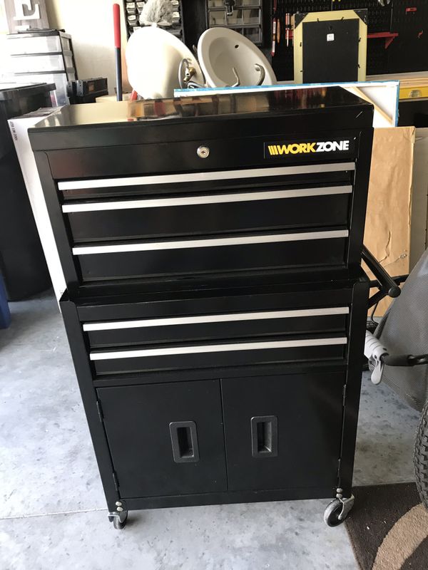 Workzone Tool Chest And Rolling Cabinet Resnooze Com