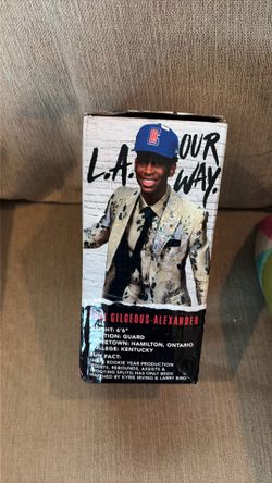 2018 SHAI GILGEOUS-ALEXANDER  LA CLIPPERS DRAFT BOBBLEHEAD LE /1800 ROOKIE BOBBLE NEVER SEEN SUPER RARE