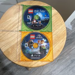 PS3 Lego Harry Potter Years 1-4 & Jurassic World 