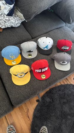 7 Fitted and snap back hats
