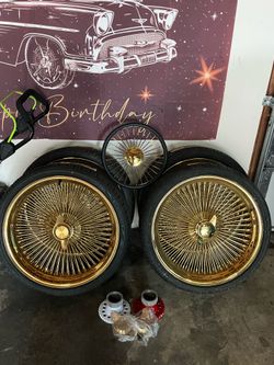 All Gold 22’s All New tires