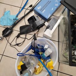 10gal Aquarium With Pumps And Vaccum Plus Other Goddies