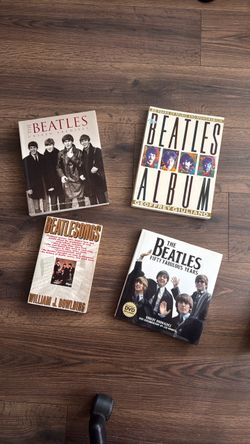 Set of 4 Beatles Books