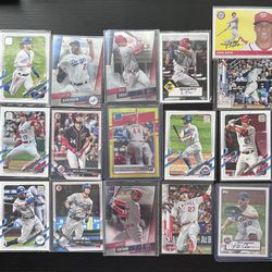 16 Card Baseball Star Lot 