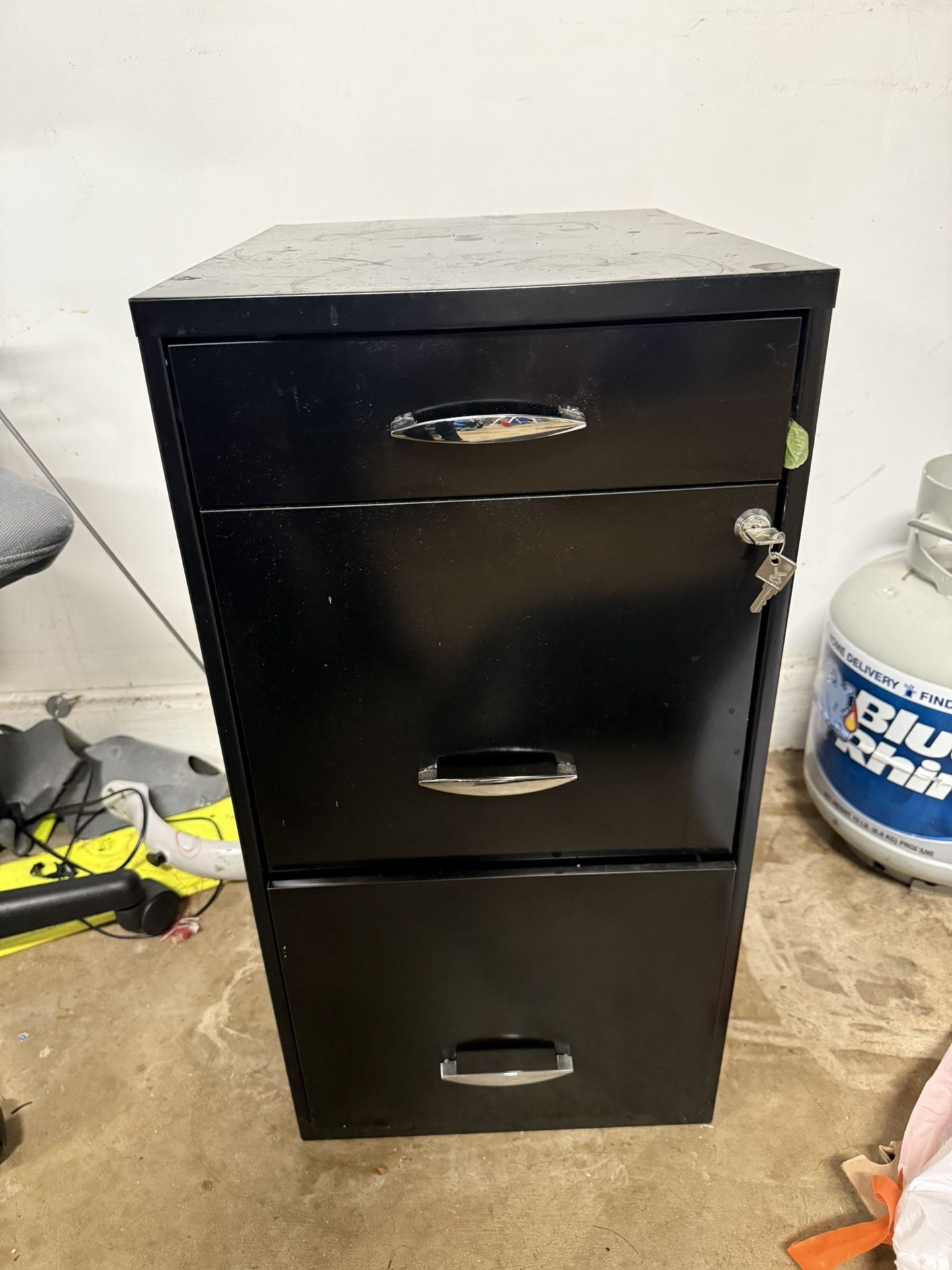 Black Office Drawer