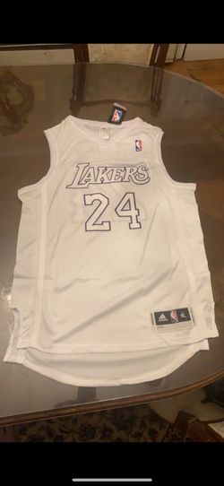 Kobe Bryant Lakers Christmas White Jersey Men’s XL