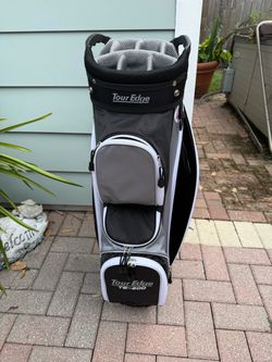 Brand new! Ladies tour edge golf bag cart bag with dividers and rain cover