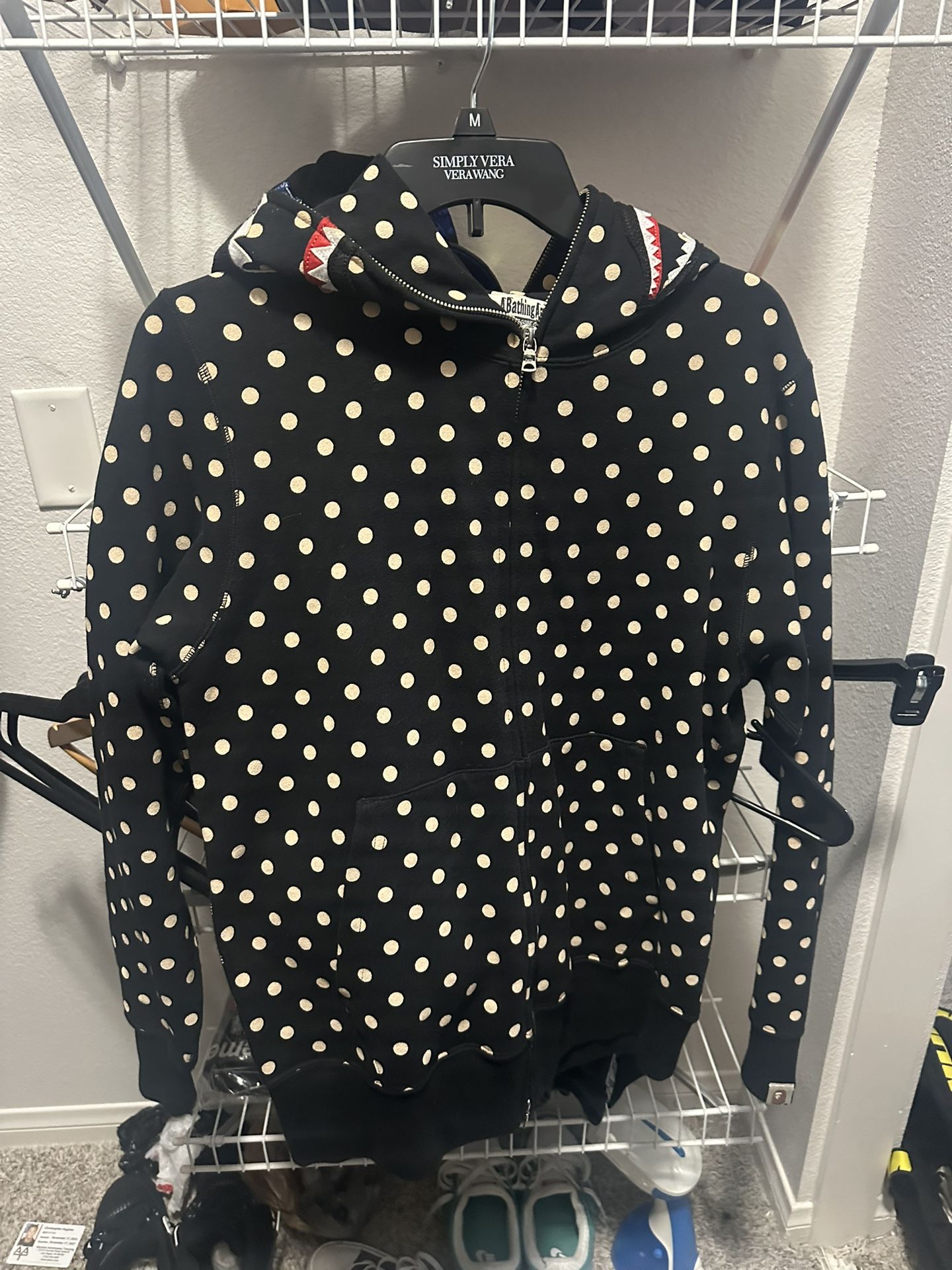 A Bathing Ape Bape Polka Dot Hoodie