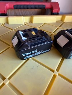 Makita 18v 5.0 batteries