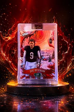 Joe Burrow Wild Card Splat 1/1