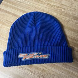Blue Supreme Beanie cap