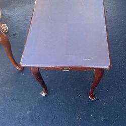 Small End Table With Drawer