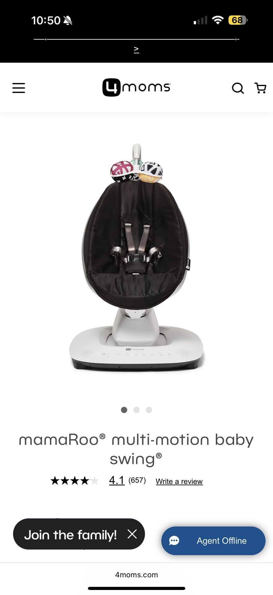 4moms Mamaroo Swing