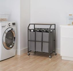 Laundry Cart on casters