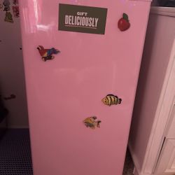 Pink 4.9 Cu. Ft mini Fridge